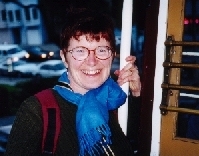 Hanging from the cable car